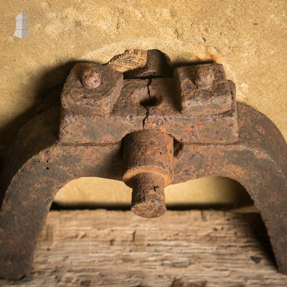 Sandstone 11" Grindstone on Cast Iron Frame