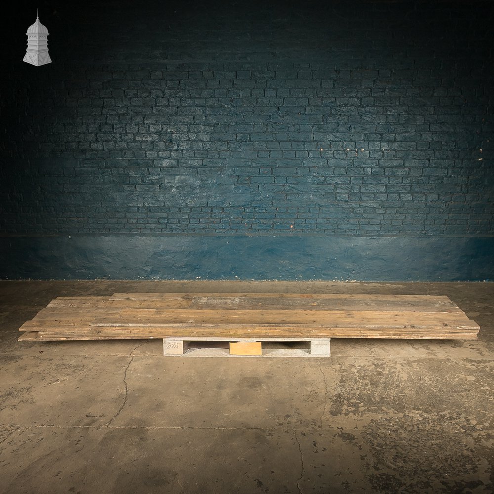 Reclaimed Pine Boards, 20mm Thick, 10.5 Square Metres