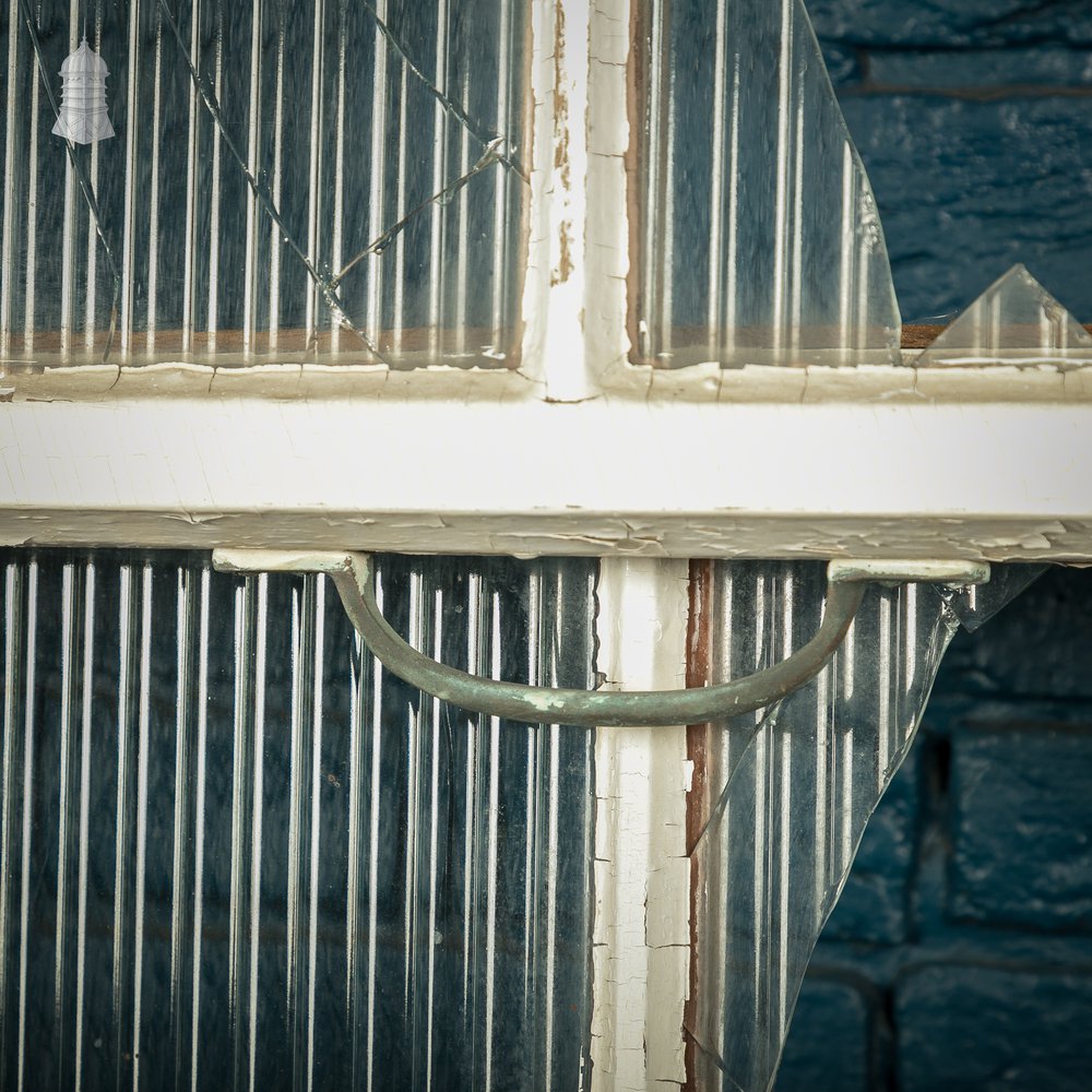 Arch-Top Sash Window, Edwardian Mahogany Construction