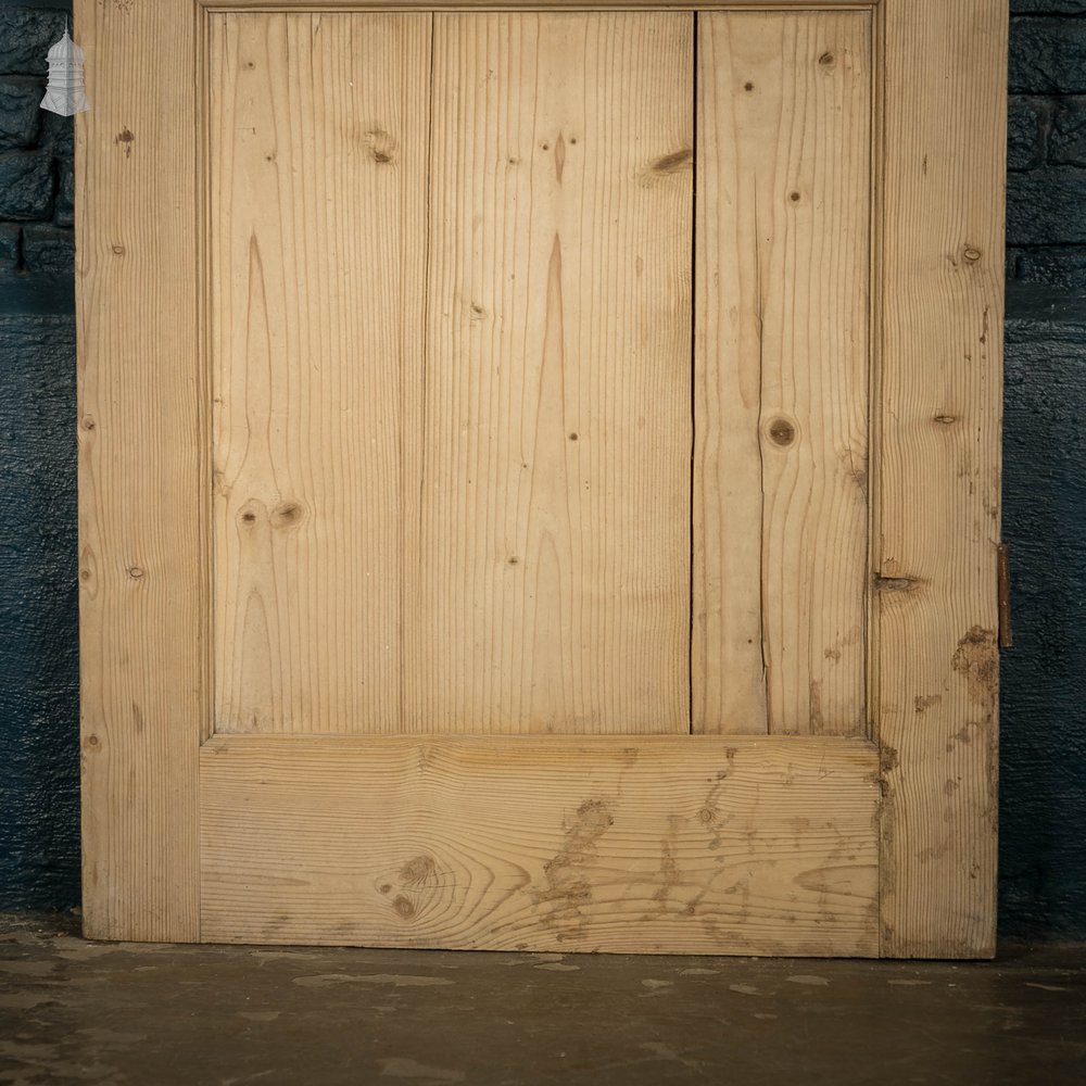 Pine Panelled Door, Victorian 2 Panel