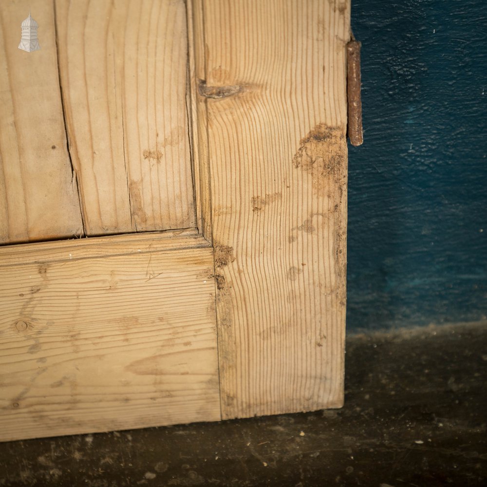 Pine Panelled Door, Victorian 2 Panel