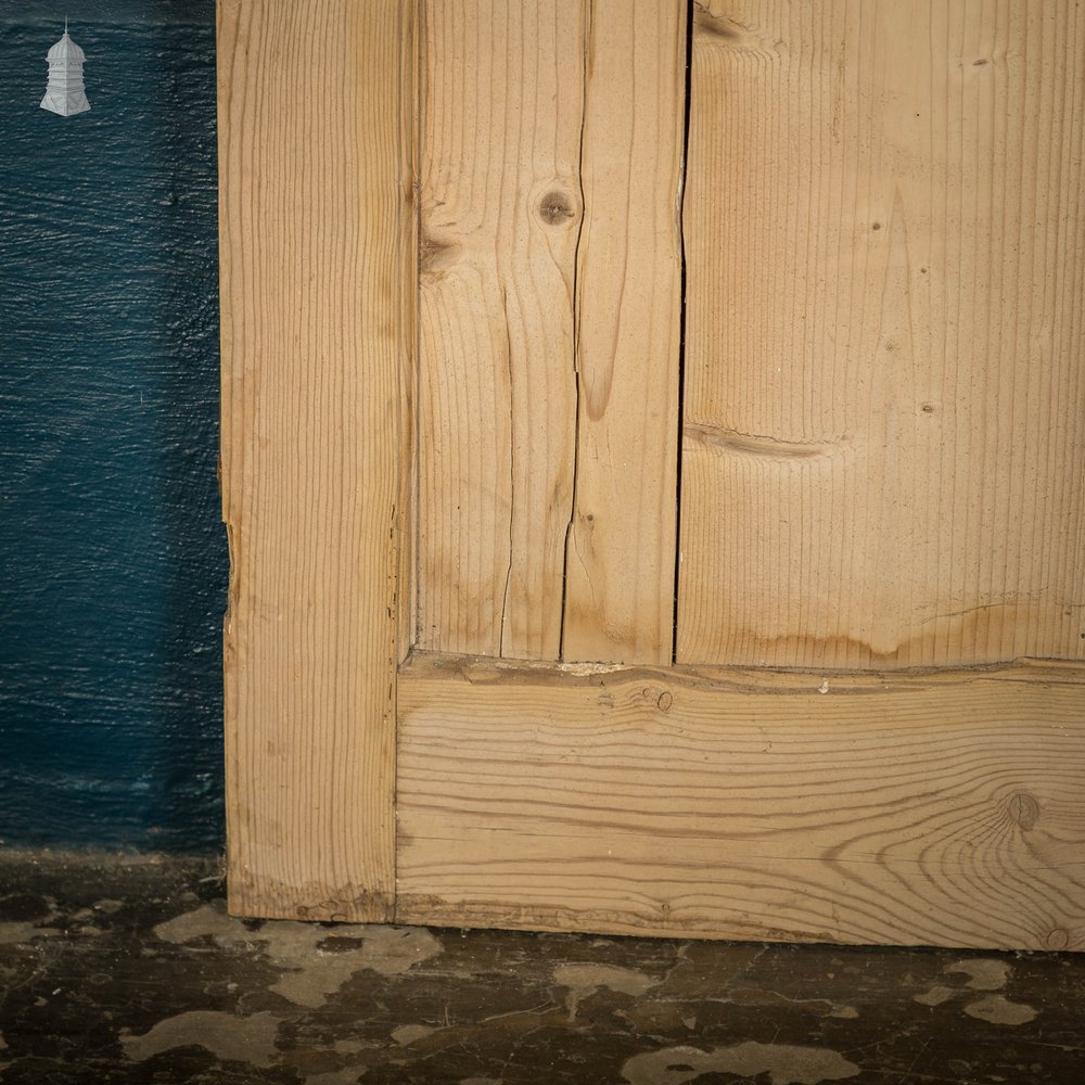 Pine Panelled Door, Victorian 2 Panel