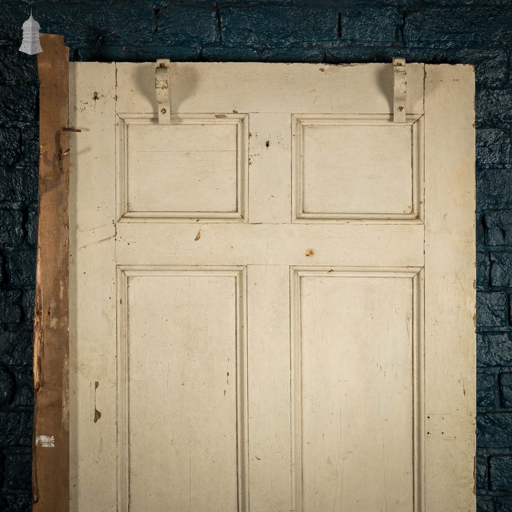 Pine Paneled Door, 6 Moulded Panel