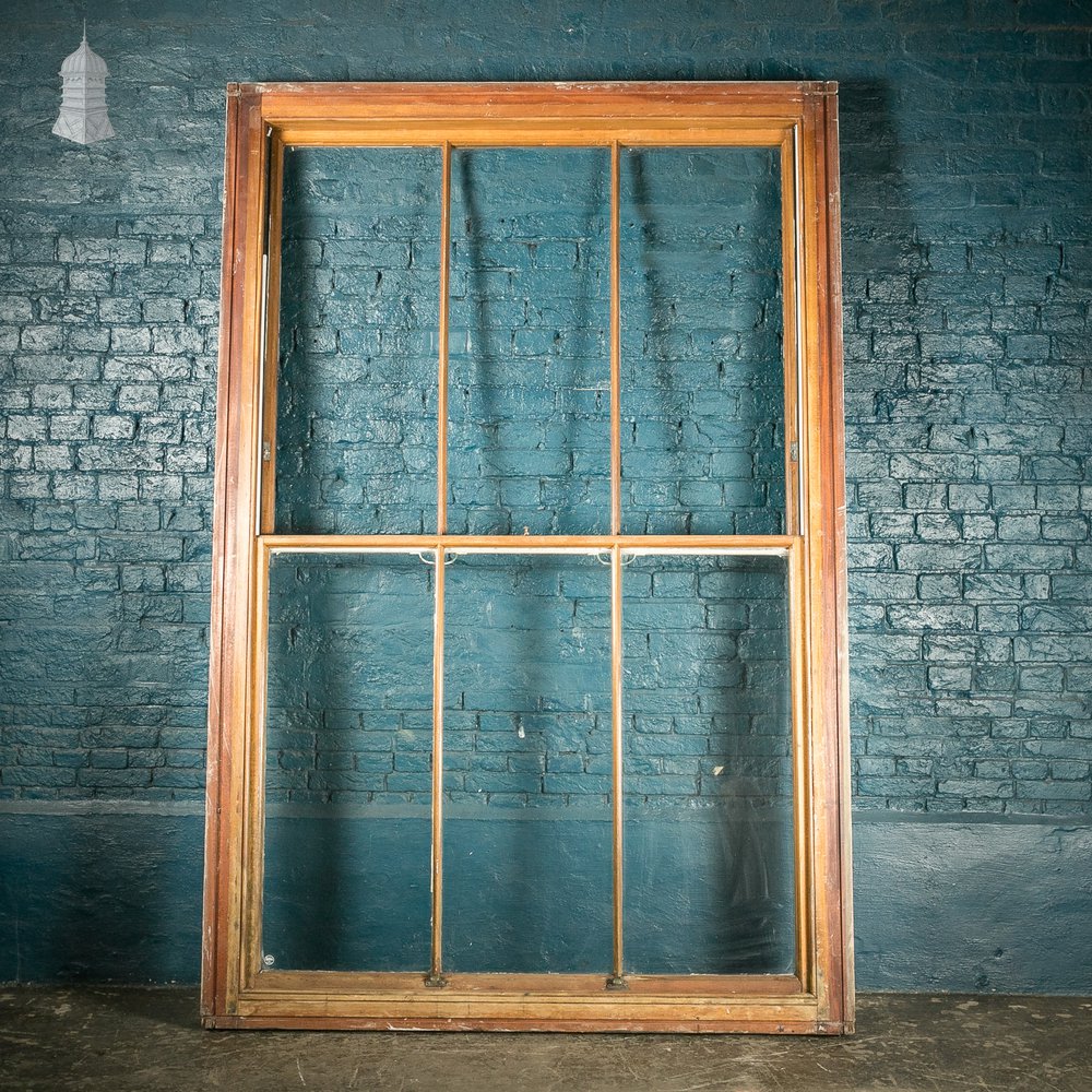 Hardwood Sliding Sash Windows, 8ft high, Edwardian