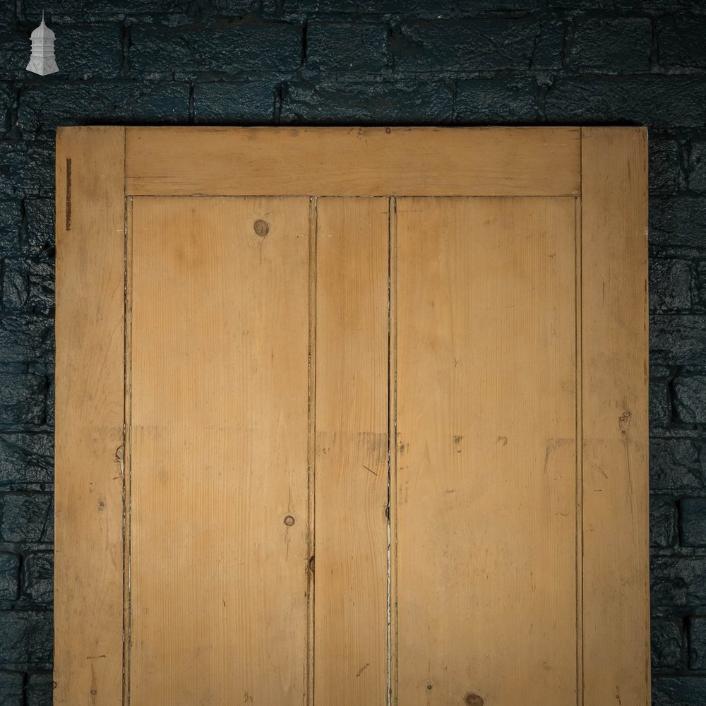 Pine Panelled Door, Victorian 4 Panel