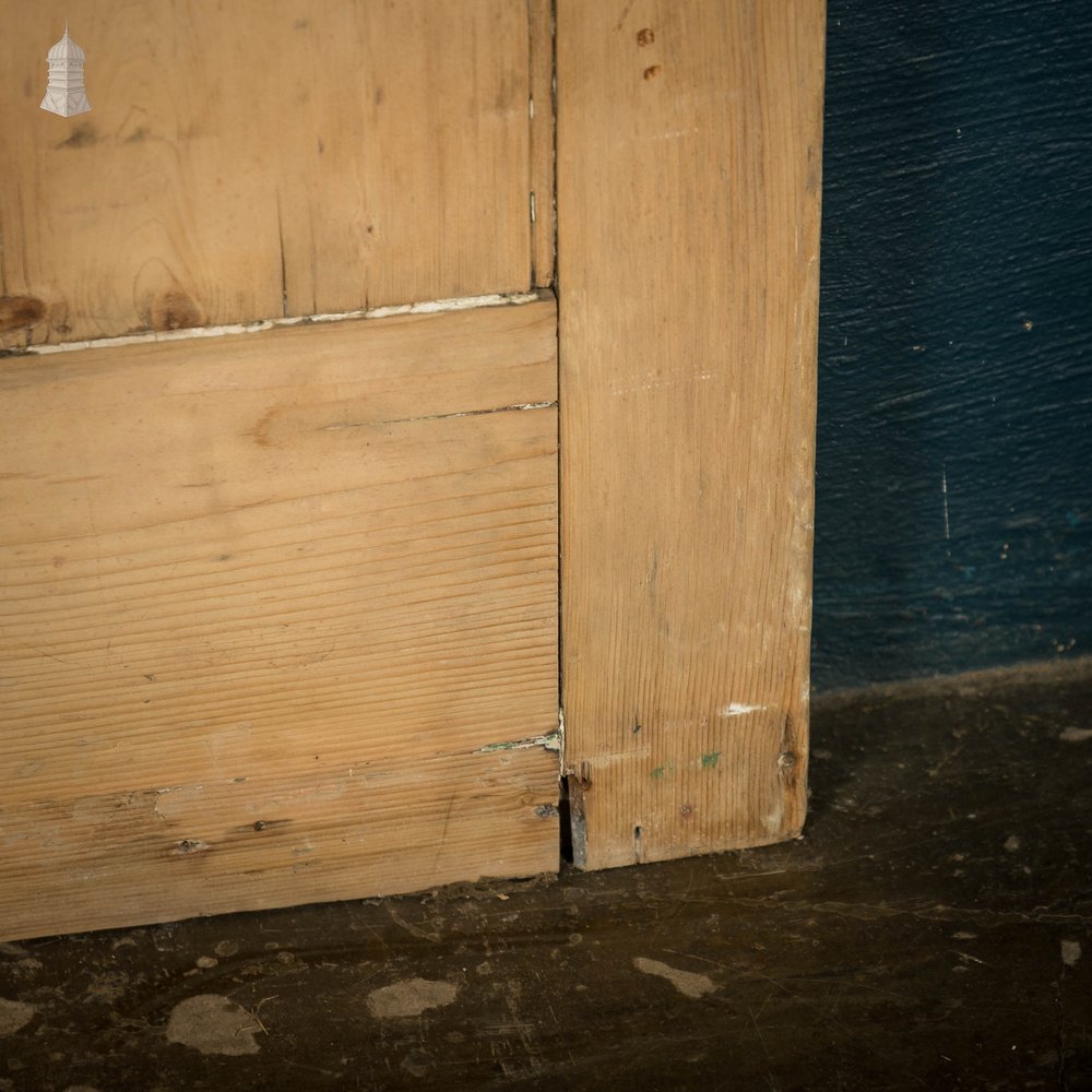 Pine Panelled Door, Victorian 4 Panel