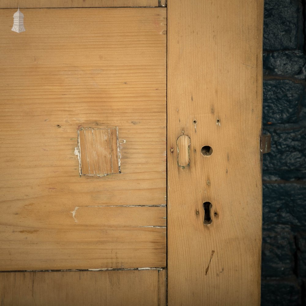 Pine Panelled Door, Victorian 4 Panel