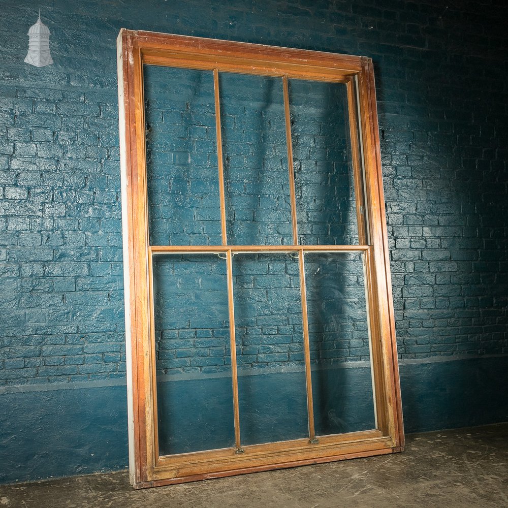 Hardwood Sliding Sash Windows, 8ft high, Edwardian