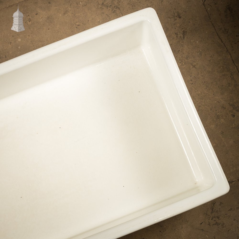 4ft x 2ft Belfast Sink with Weir Overflow, Large Ceramic Sink