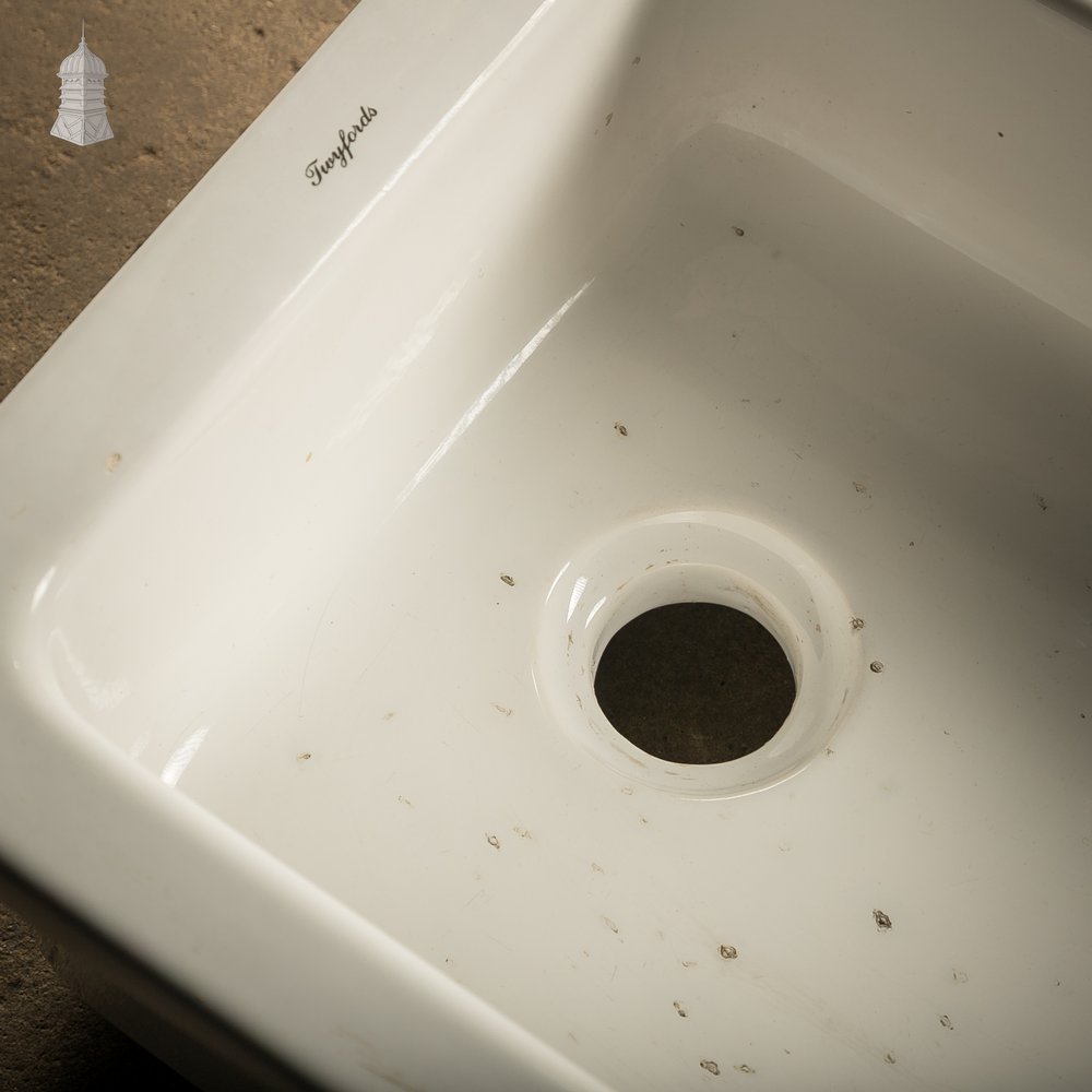 Twyford Butler Sink, Small Vintage Laboratory or Art Studio Sink