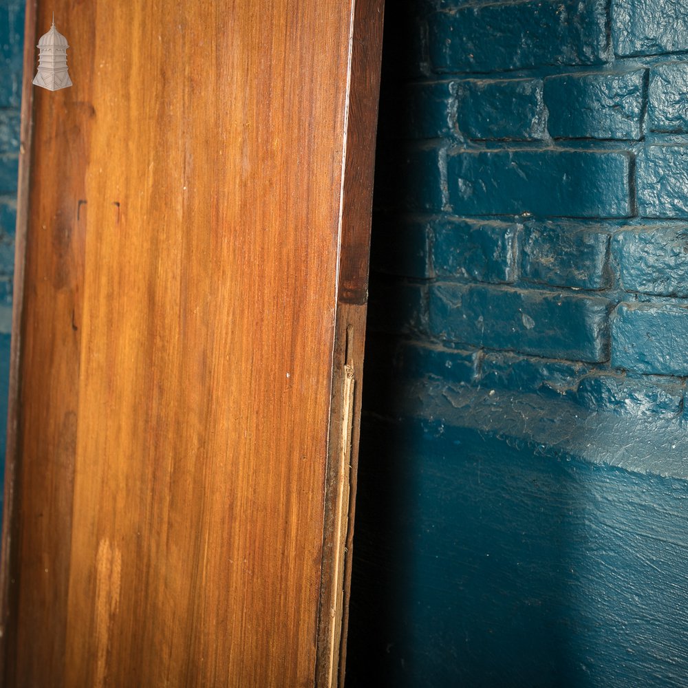 Iroko Worktop, 2.4 Metres Long Reclaimed from a School Science Lab