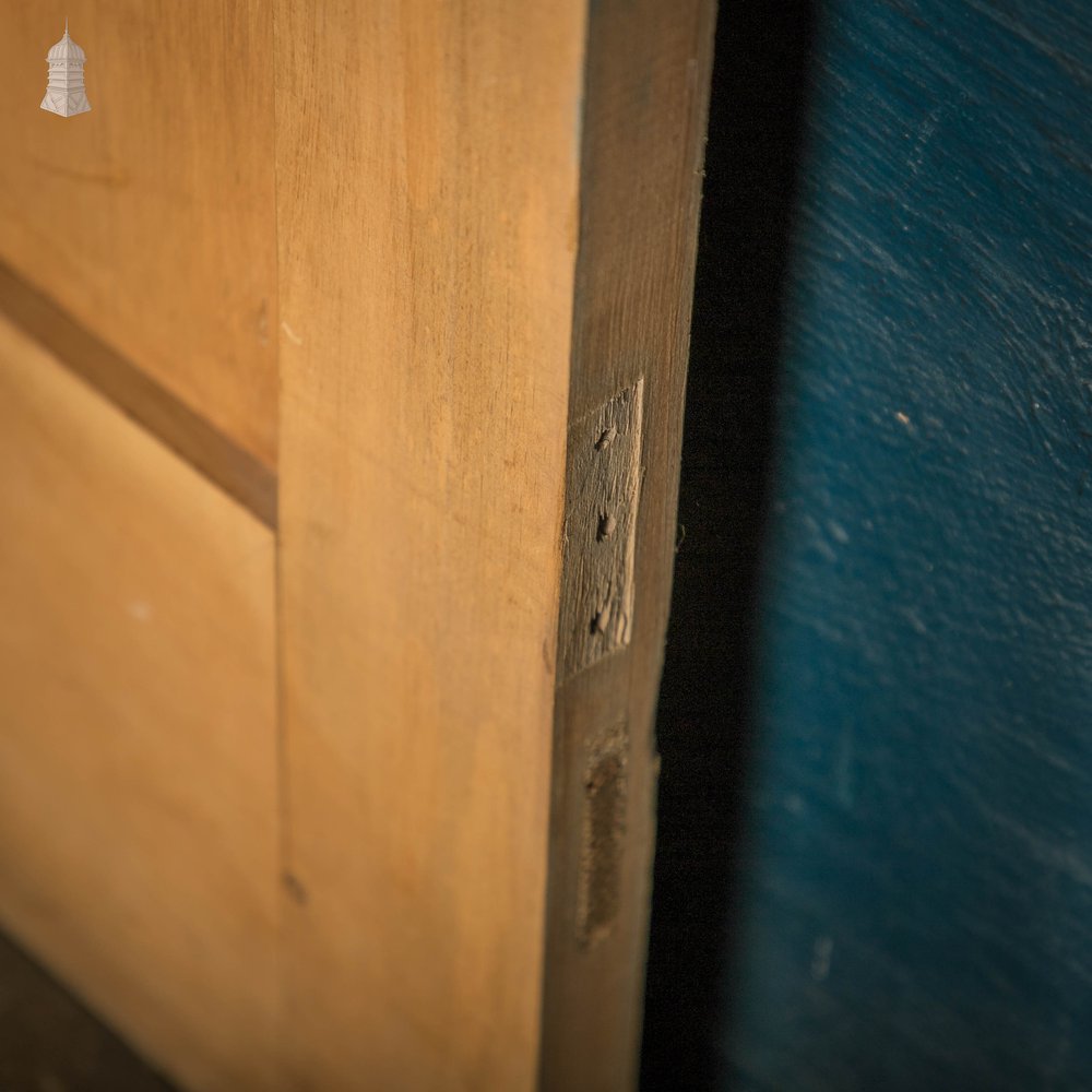 Half Glazed Door, Fitted with ‘Muranese Florentine’ Style Textured Glazing