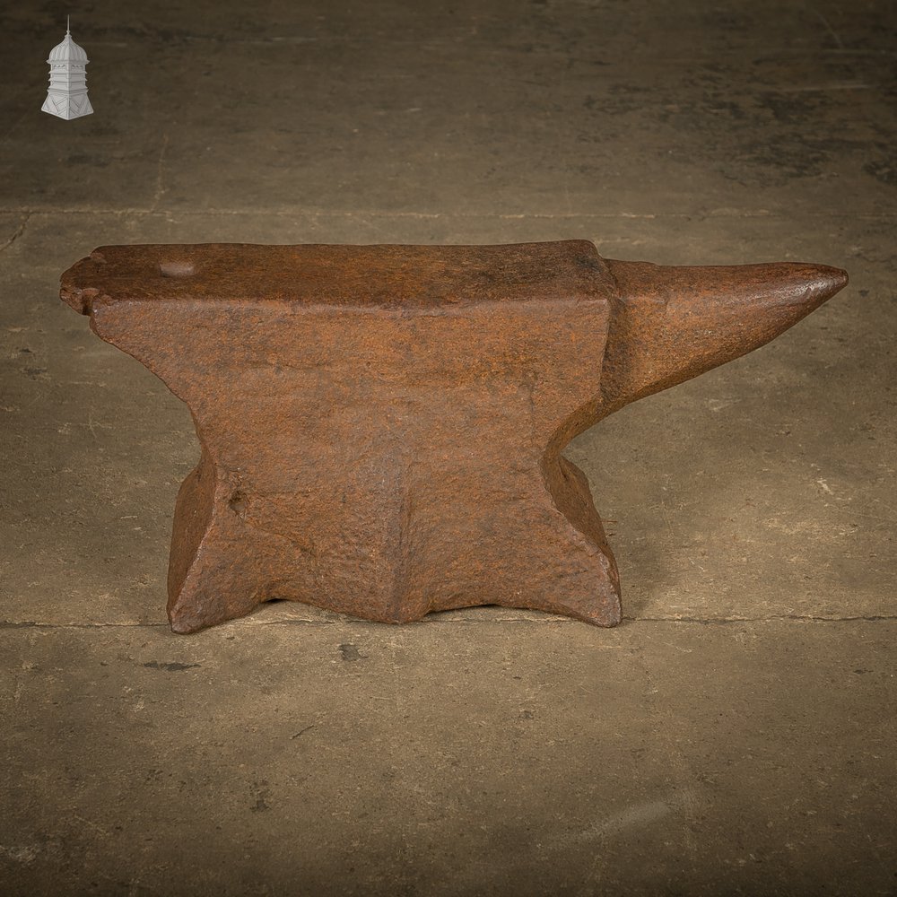 Wrought Iron Blacksmith's Anvil, 2.36 CWT (120kg) , Pre-London Pattern