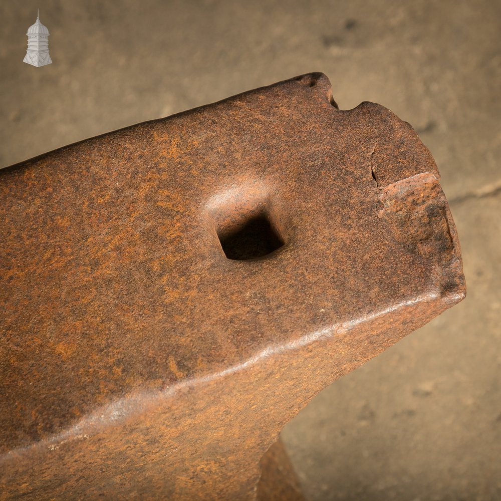 Wrought Iron Blacksmith's Anvil, 2.36 CWT (120kg) , Pre-London Pattern