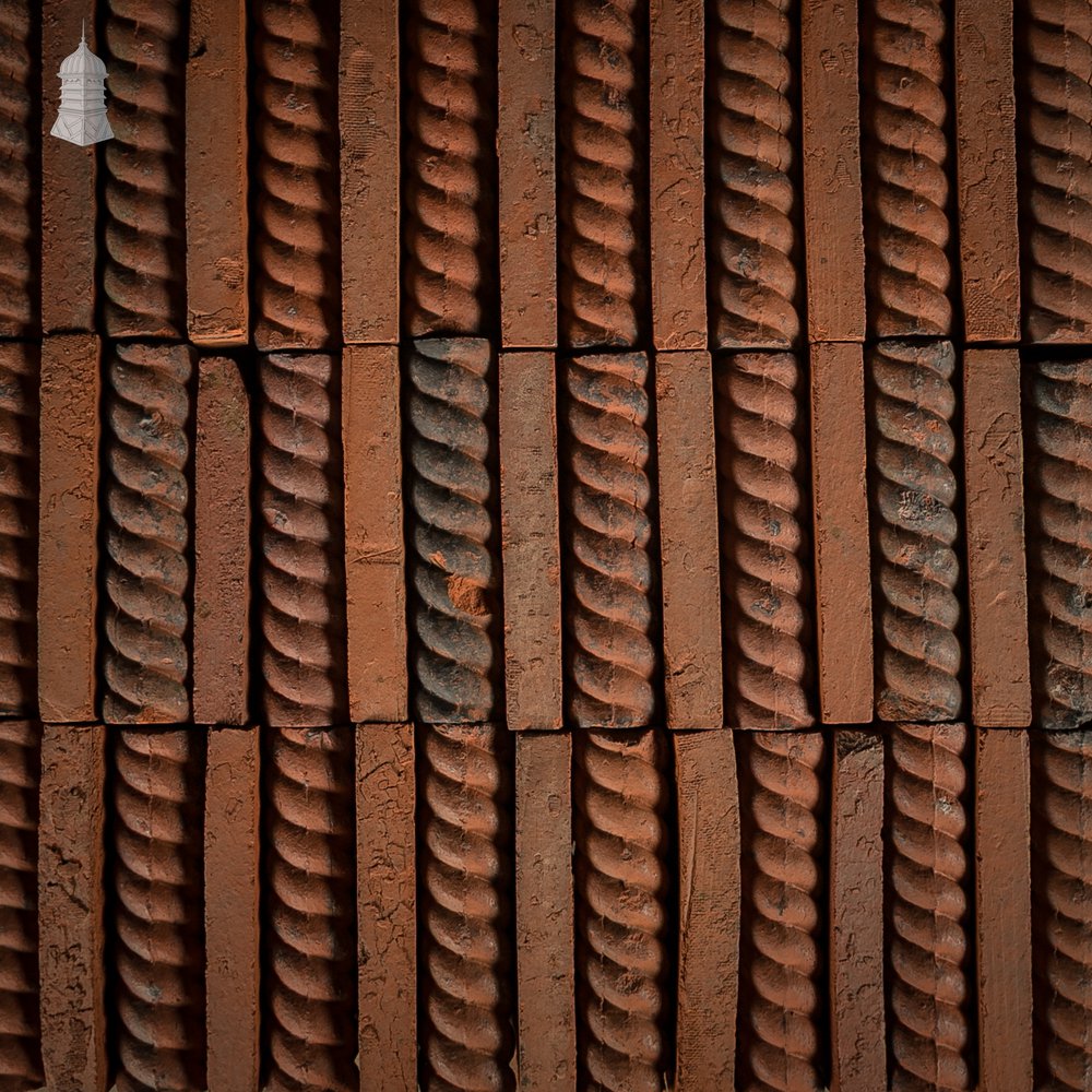 Terracotta Rope Top Garden Edging Tiles, 13.5 Linear Metres