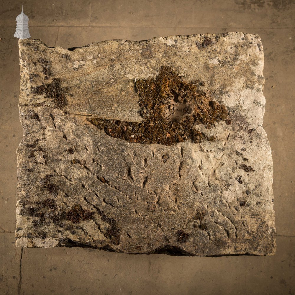 Large Sandstone Block, Reclaimed Approx. 2½ft x 2½ft