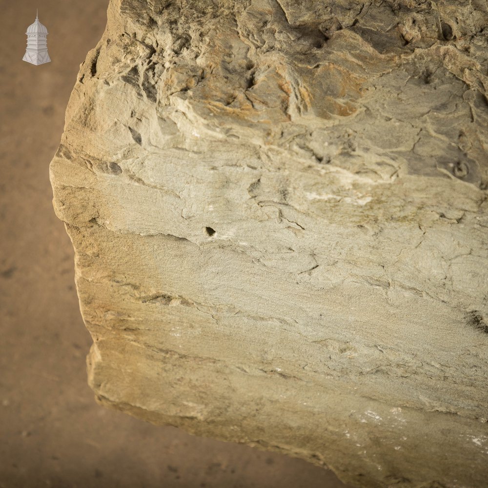 Sandstone Block, Roughly Hewn Square, Approx. 3ft x 3ft