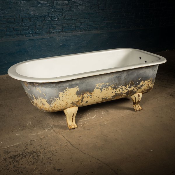 Roll Top Bath, Reclaimed, Cast Iron