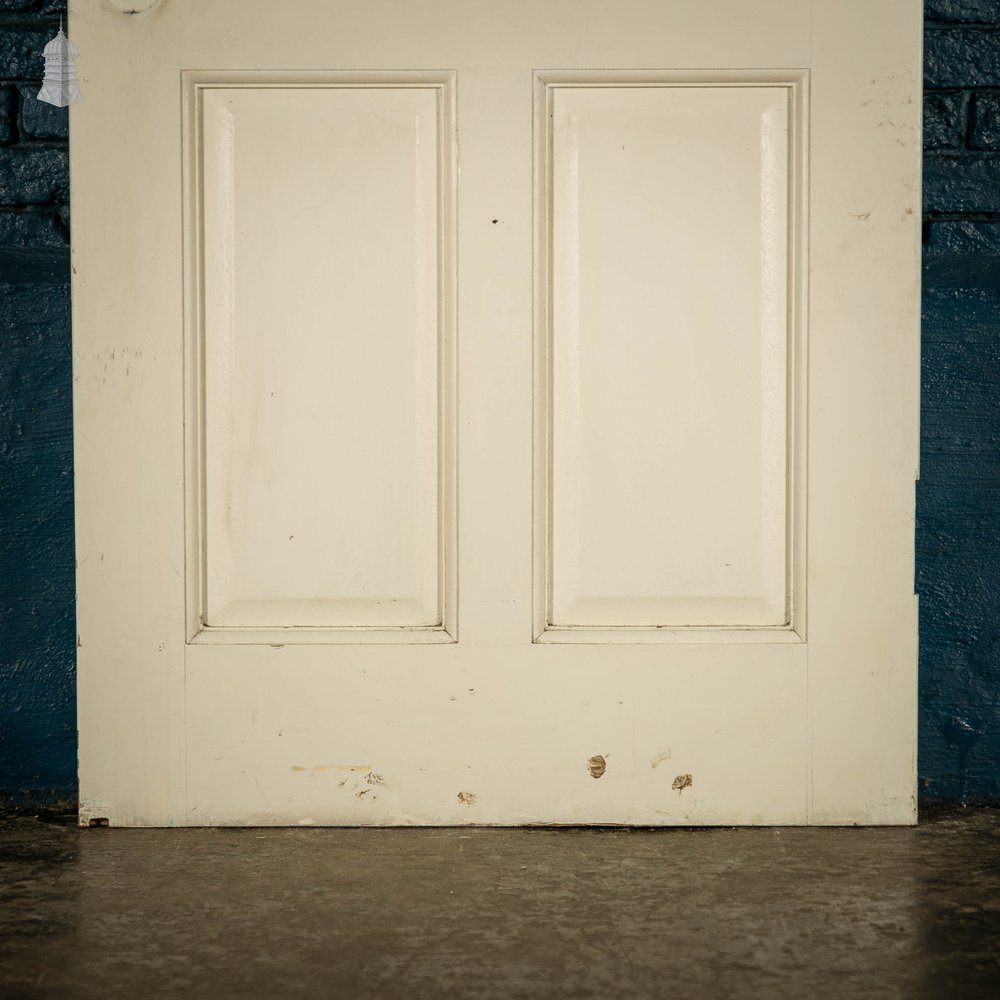 Pine Panelled Door, Victorian Moulded 6 Panel