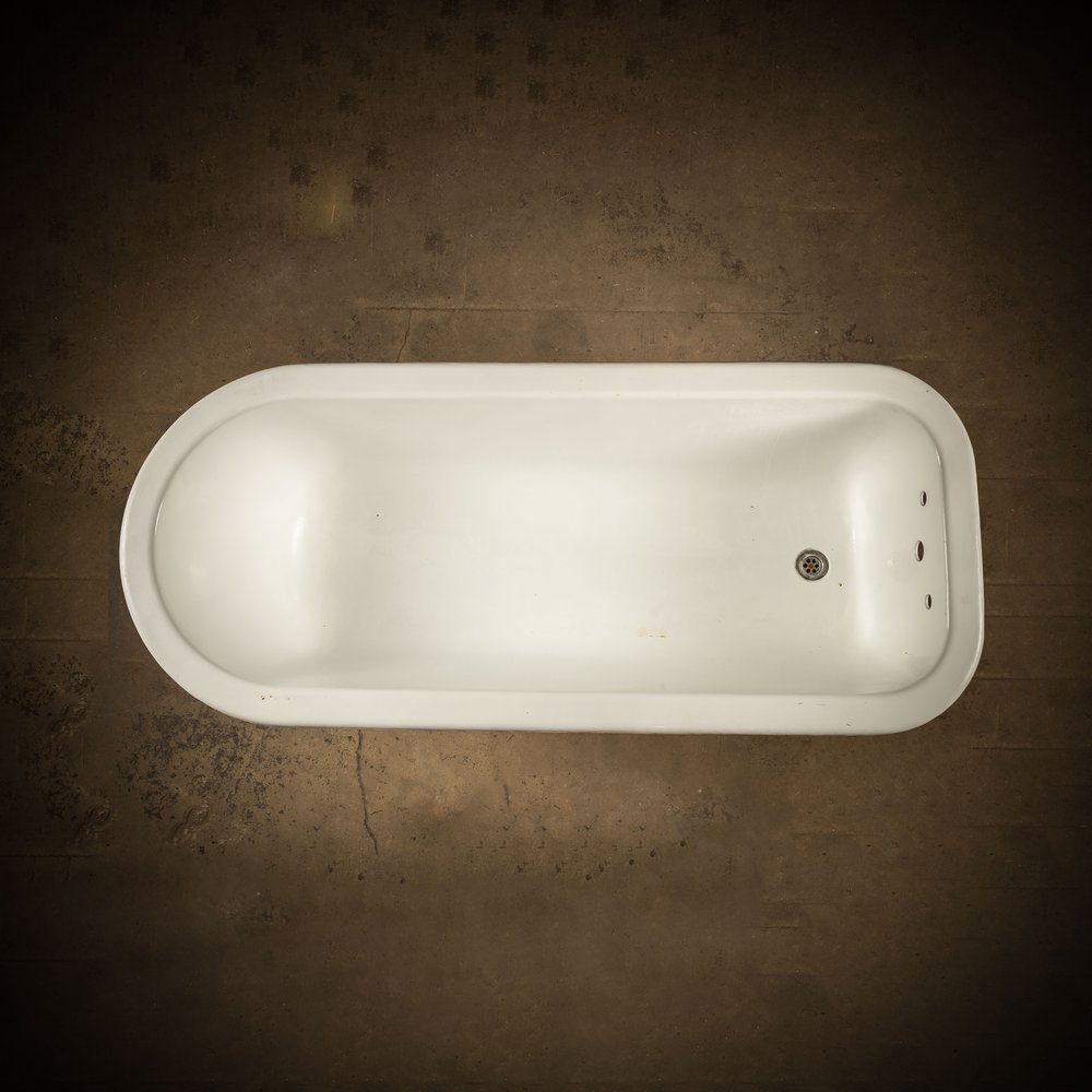 Roll Top Bath, Reclaimed, Cast Iron