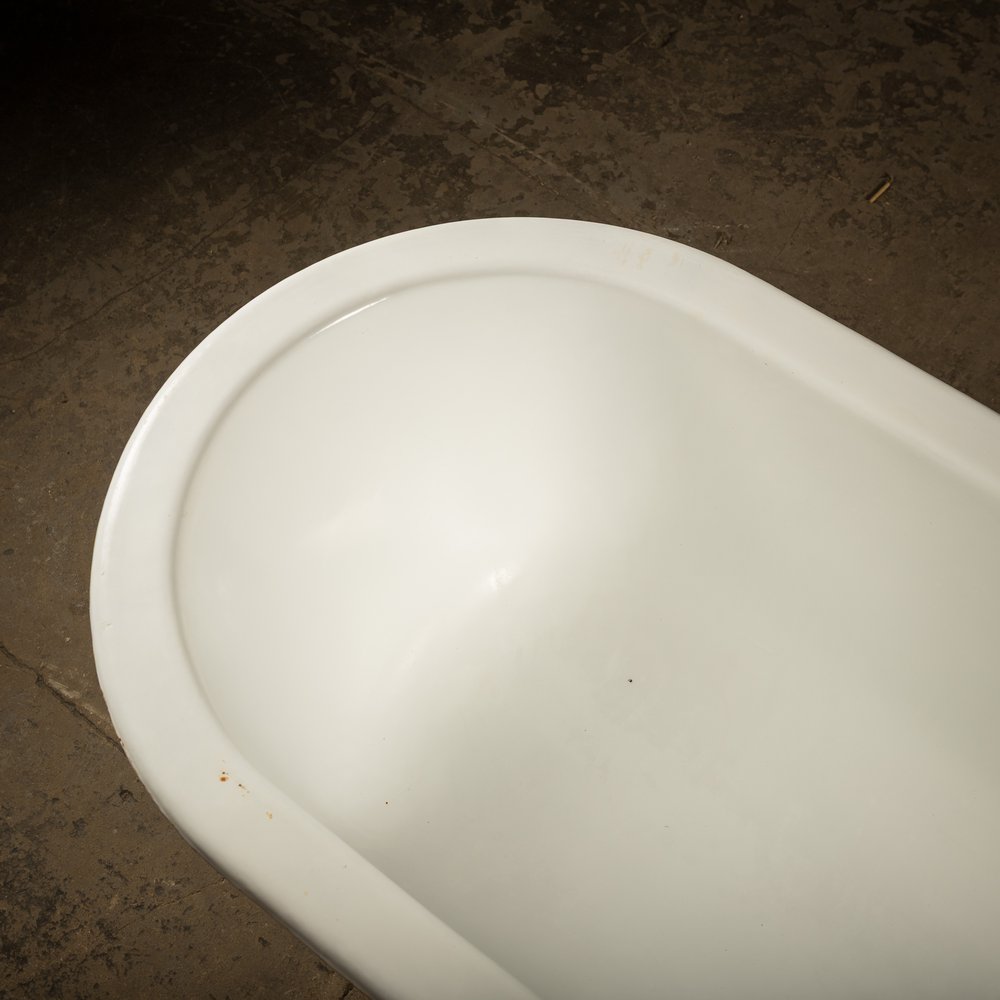 Roll Top Bath, Reclaimed, Cast Iron