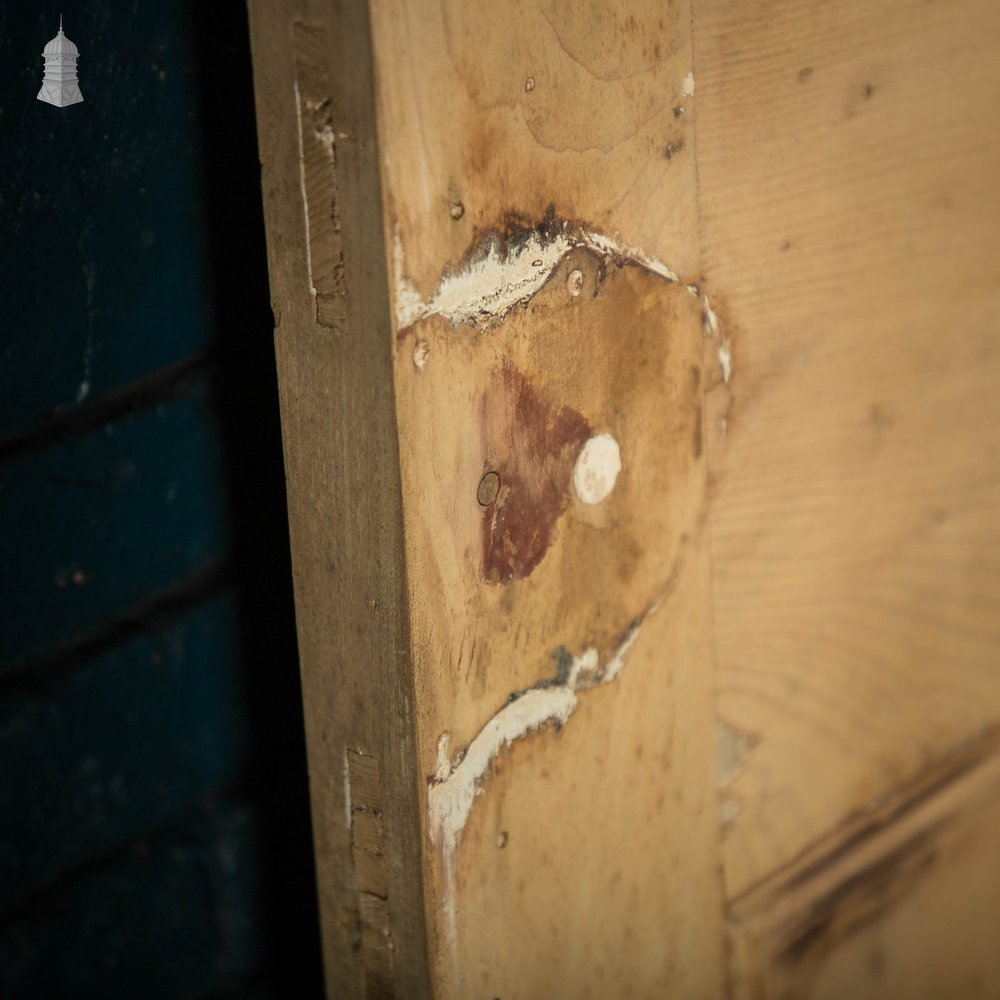 Half Glazed Door, 19th C Pine