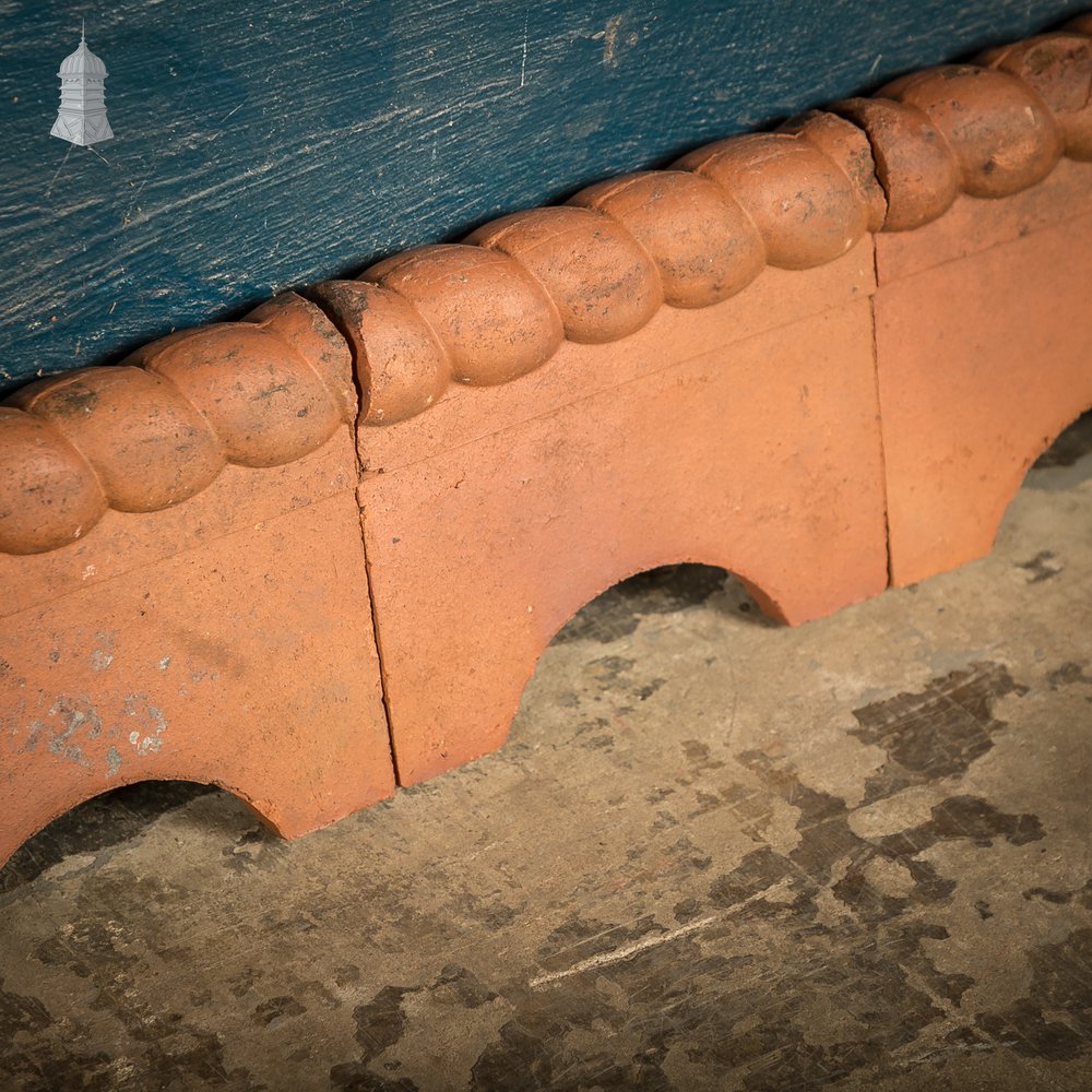 Terracotta Rope Top Garden Edging Tiles, 22 Linear Metres