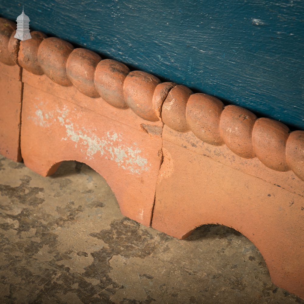 Terracotta Rope Top Garden Edging Tiles, 22 Linear Metres
