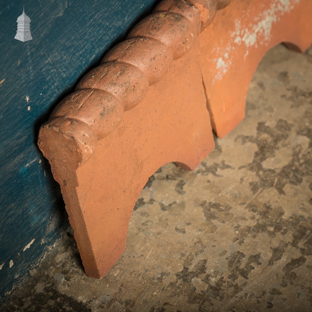 Terracotta Rope Top Garden Edging Tiles, 22 Linear Metres