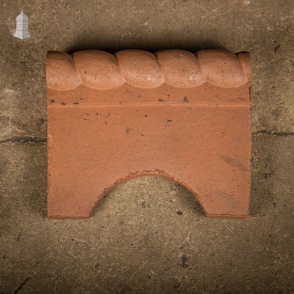 Terracotta Rope Top Garden Edging Tiles, 22 Linear Metres
