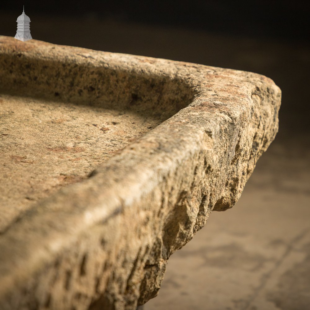 Long Shallow Stone Trough
