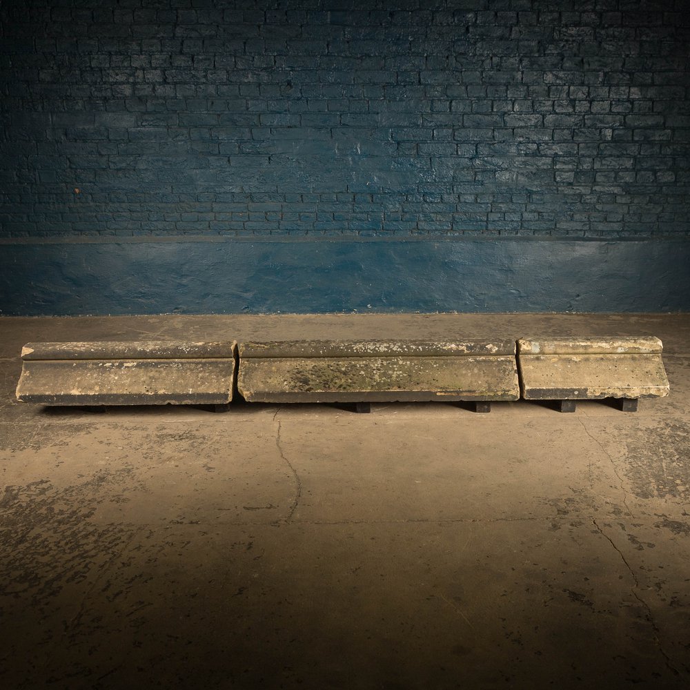 Reclaimed Wave Copings – Set of Three - A 2.8m Run