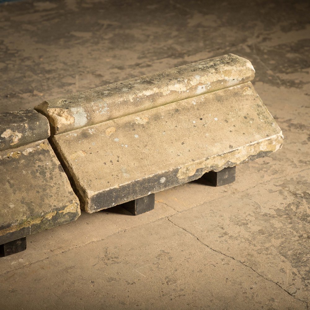 Reclaimed Wave Copings – Set of Three - A 2.8m Run