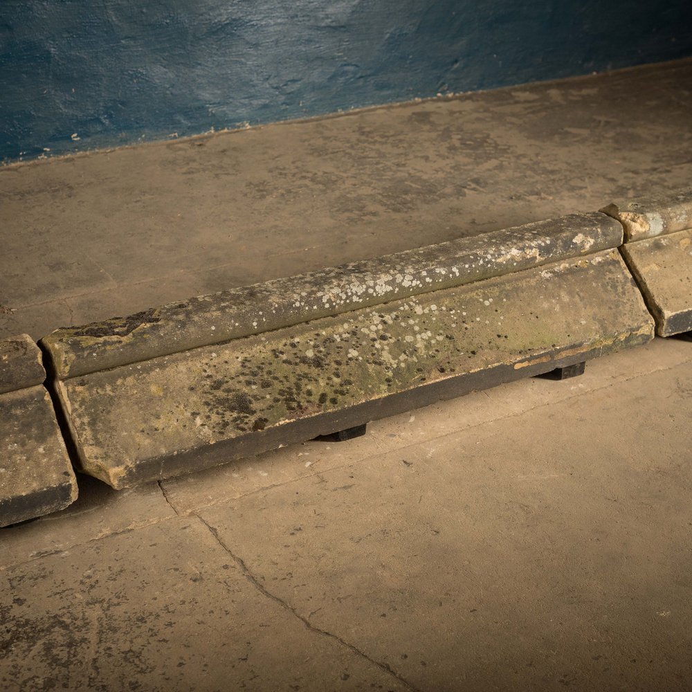 Reclaimed Wave Copings – Set of Three - A 2.8m Run