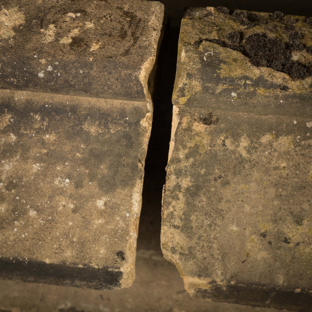 Reclaimed Wave Copings – Set of Three - A 2.8m Run