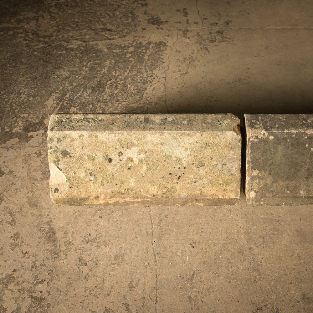 Reclaimed Wave Copings – Set of Three - A 2.8m Run