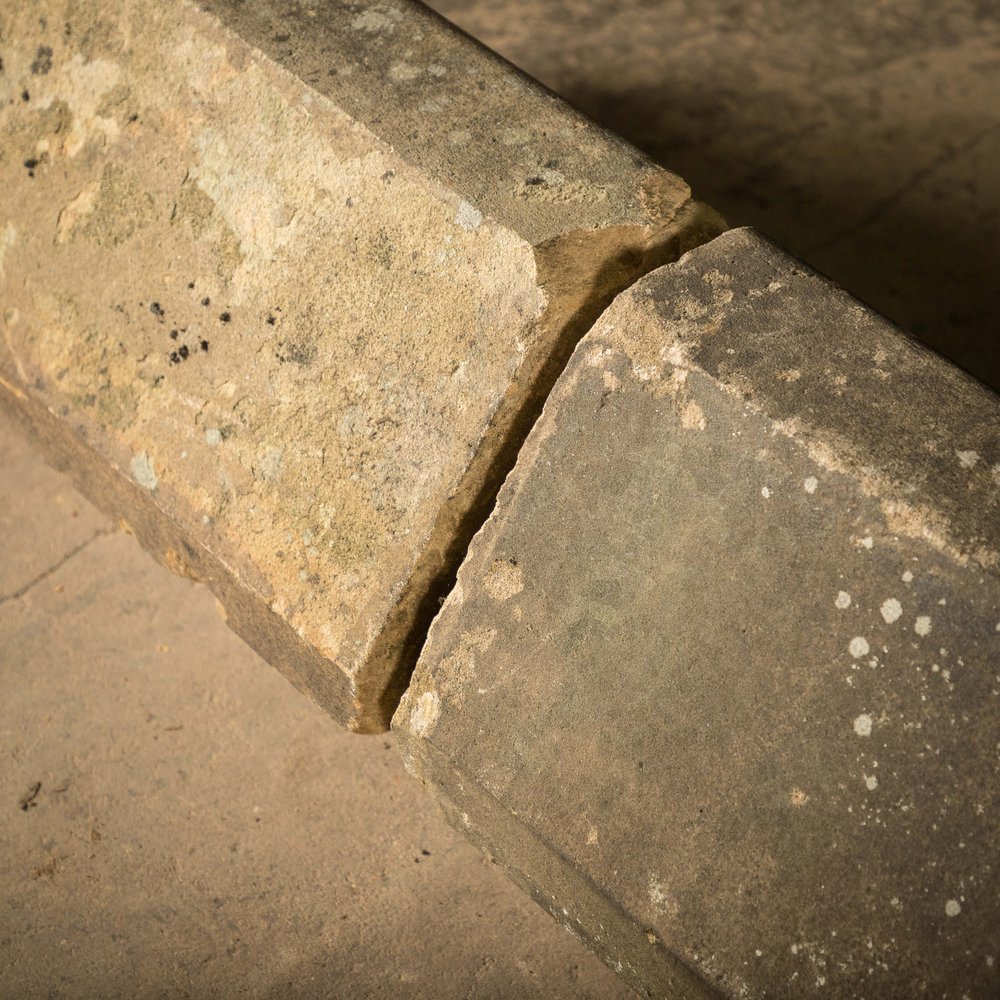 Reclaimed Wave Copings – Set of Three - A 2.8m Run