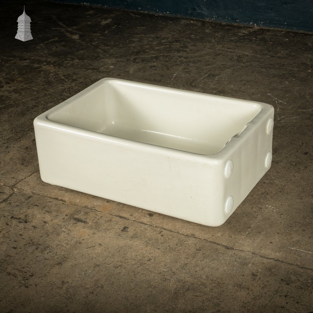 Belfast Butler Sink, White Glazed by Twyfords