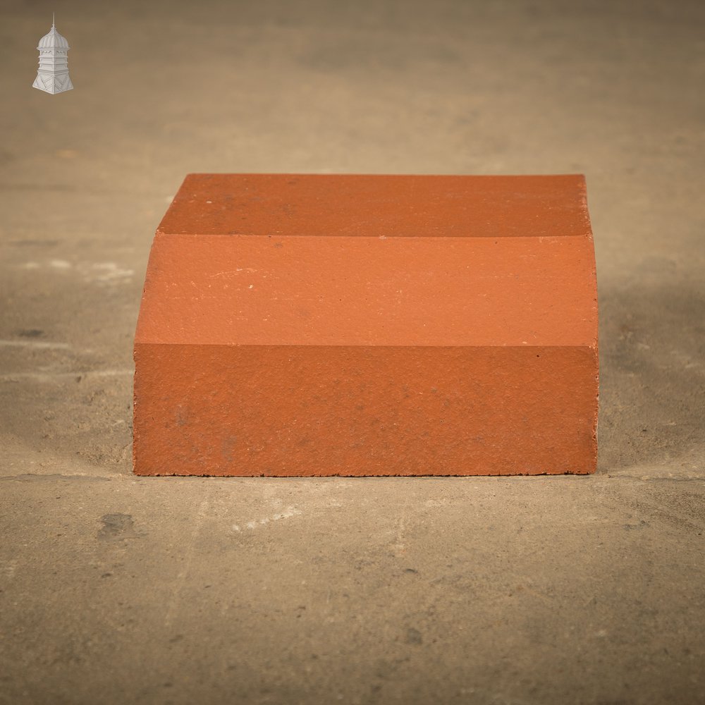 Red Saddleback Wall Cappings / Copings - A run of 4M
