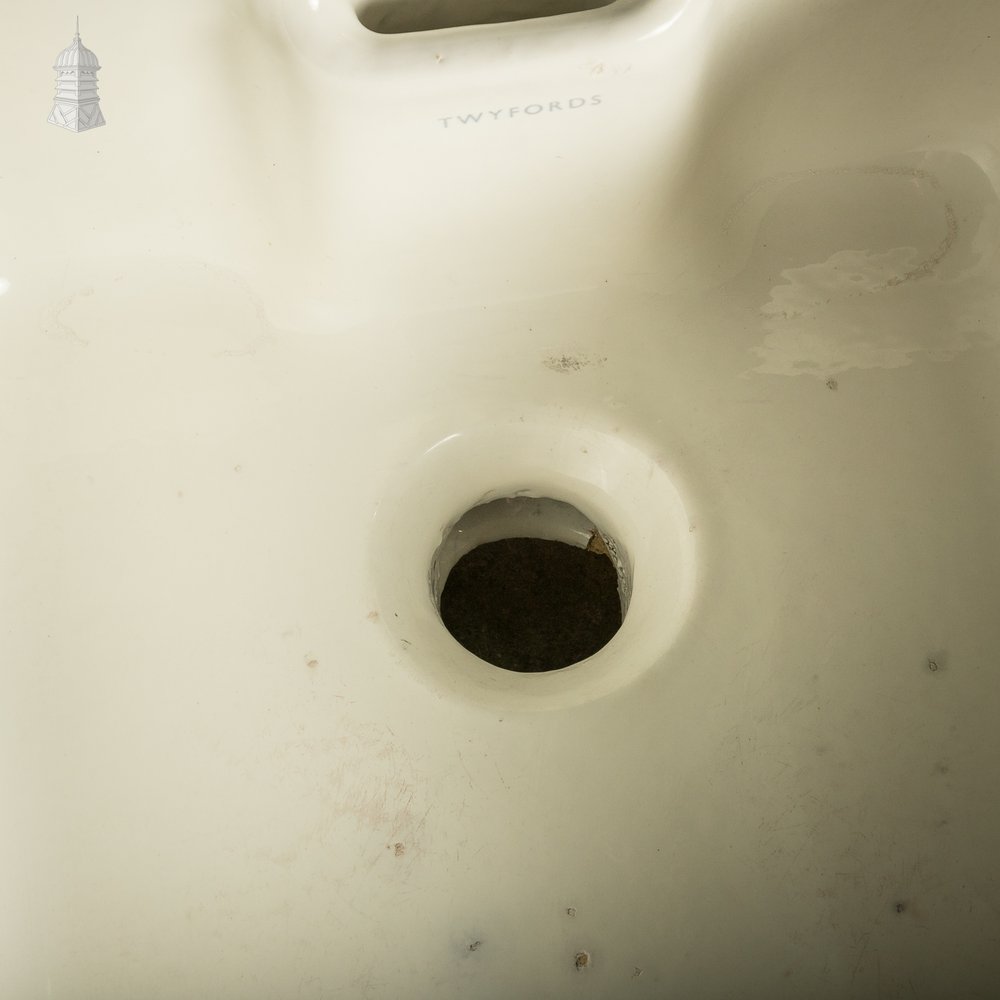 Belfast Butler Sink, White Glazed by Twyfords