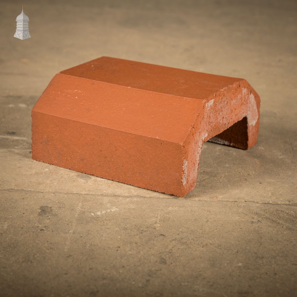 Red Saddleback Wall Cappings / Copings - A run of 4M