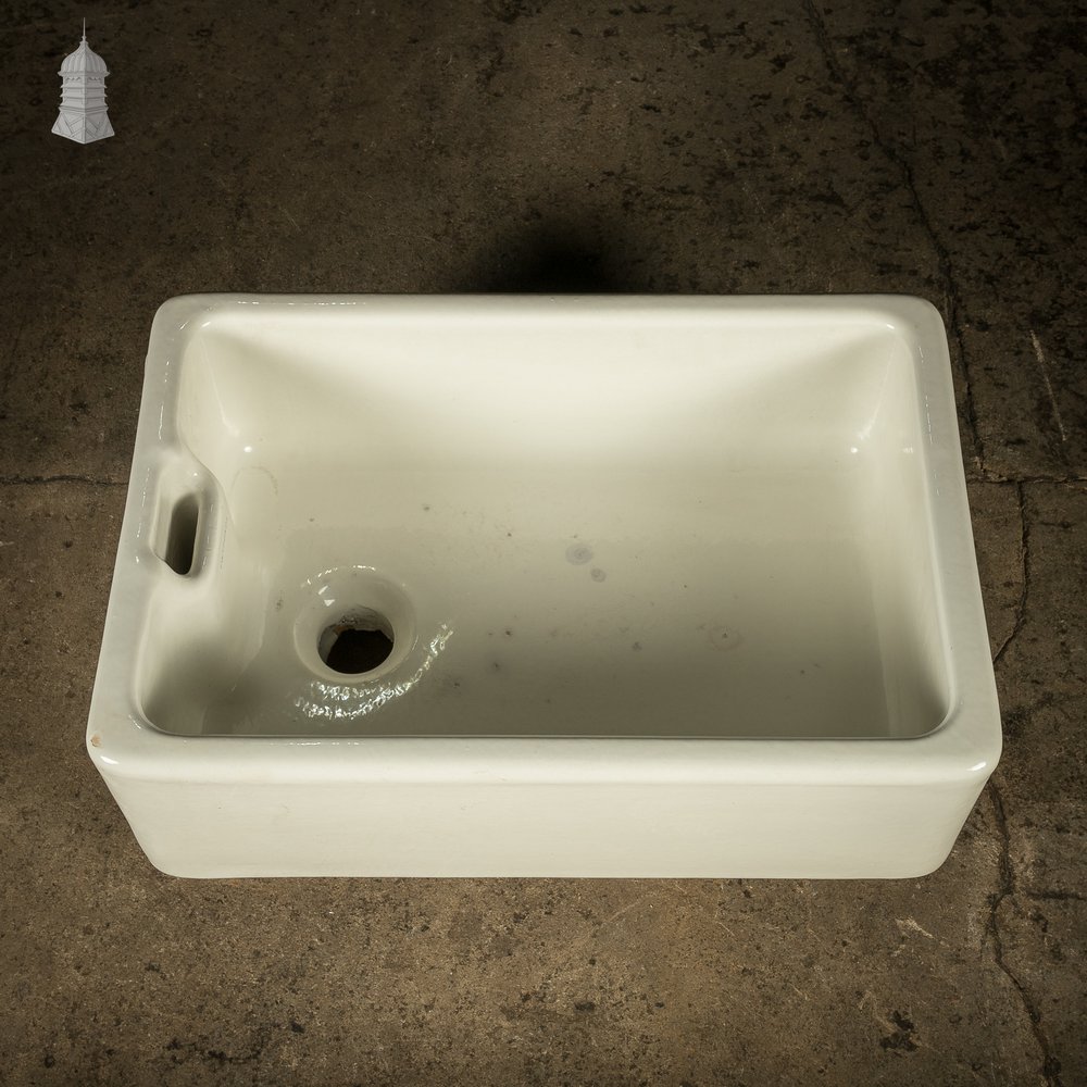 Belfast Butler Sink, White Glazed by Twyfords