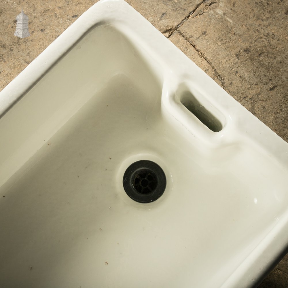 Belfast Butler Sink, White Glazed finish made by Twyfords