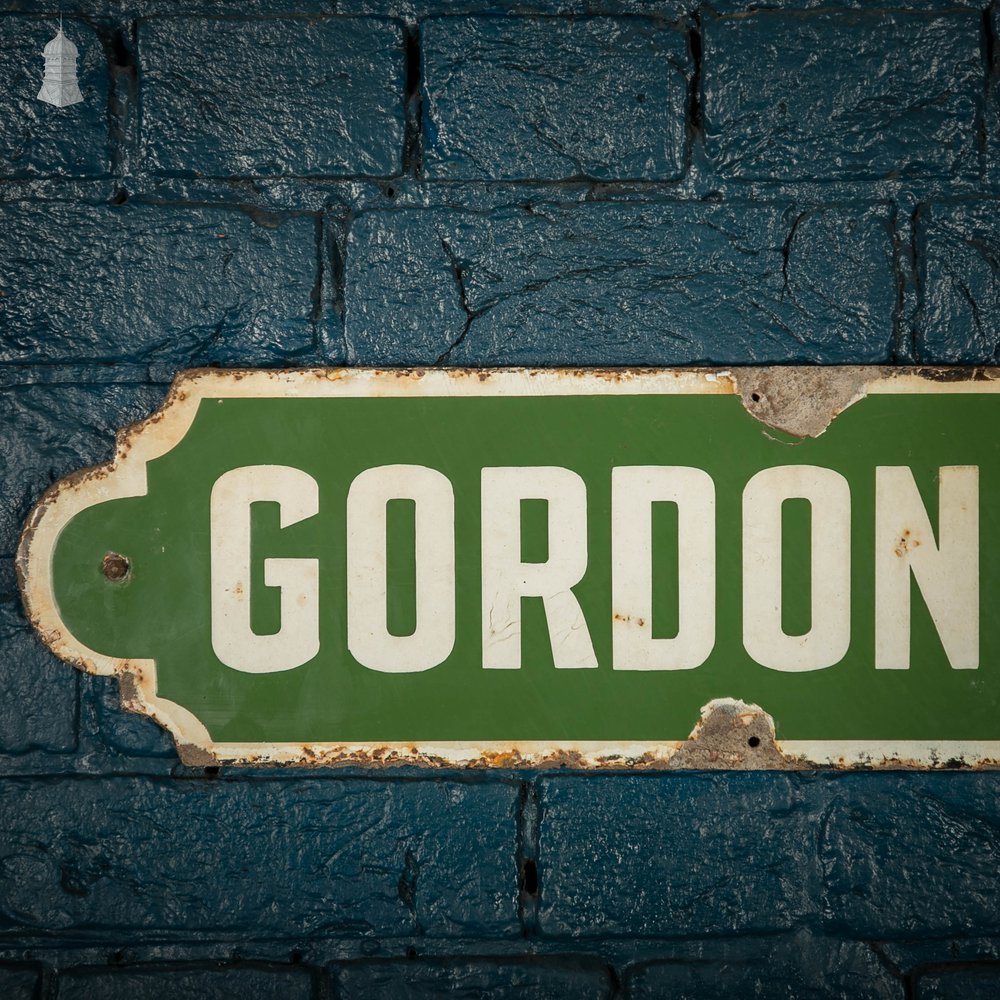 Gordon Cottage Enamel Sign