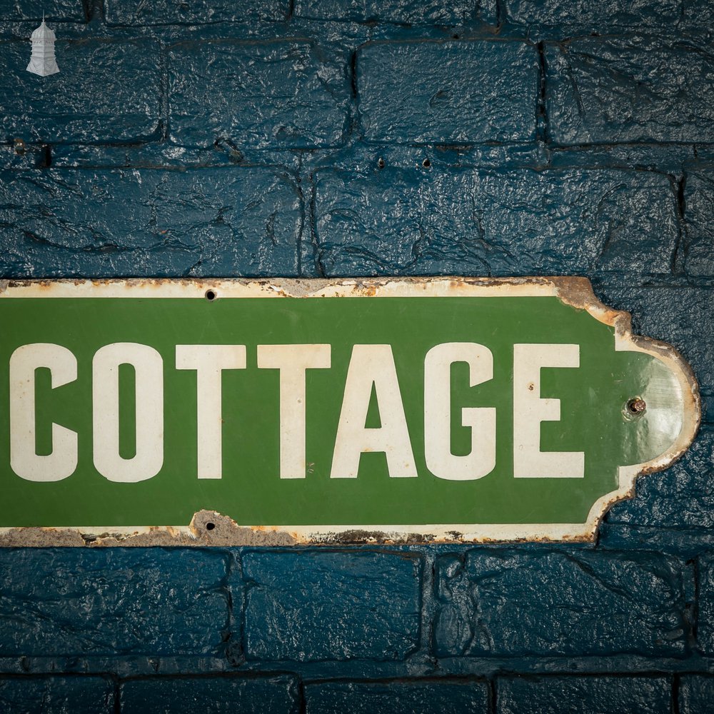 Gordon Cottage Enamel Sign