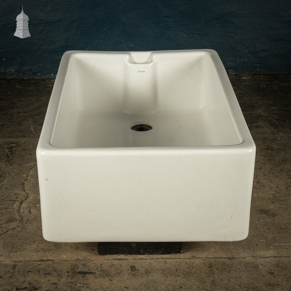 Belfast Butler Sink, 3ft Long White Glazed by Twyfords