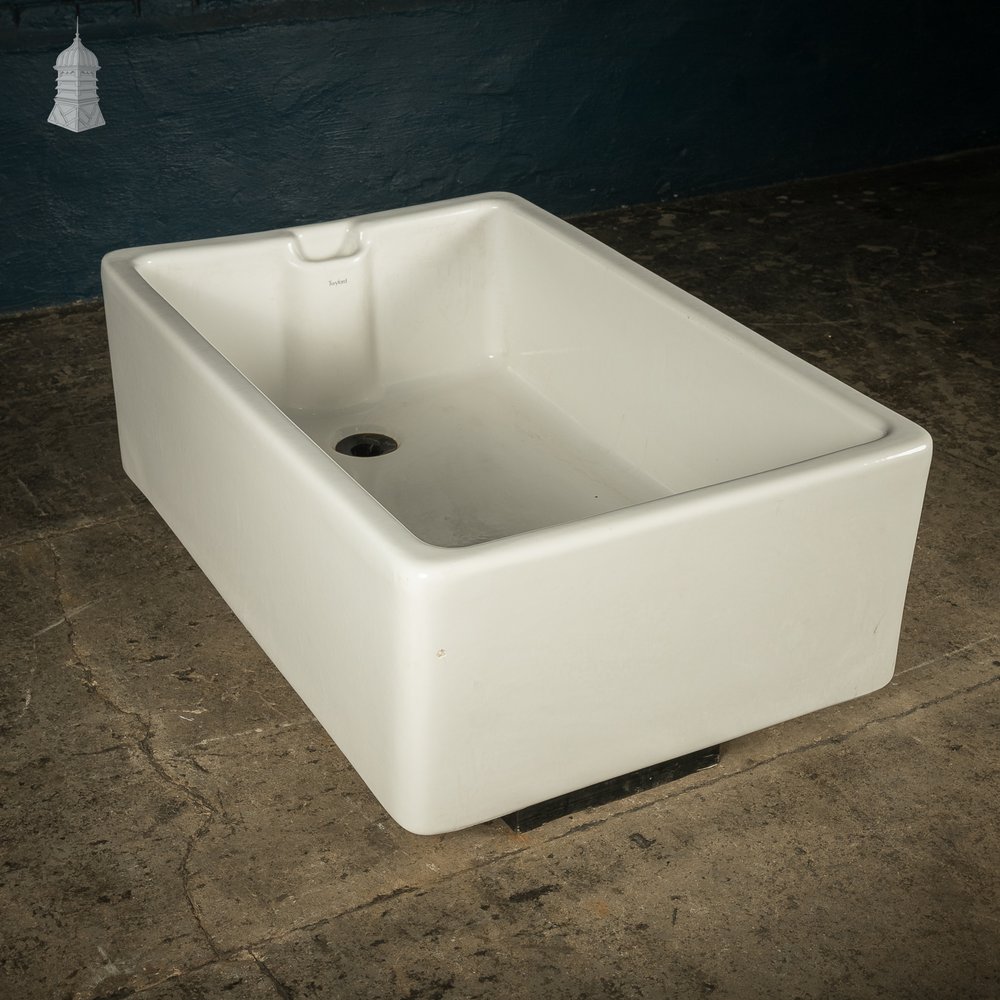 Belfast Butler Sink, 3ft Long White Glazed by Twyfords