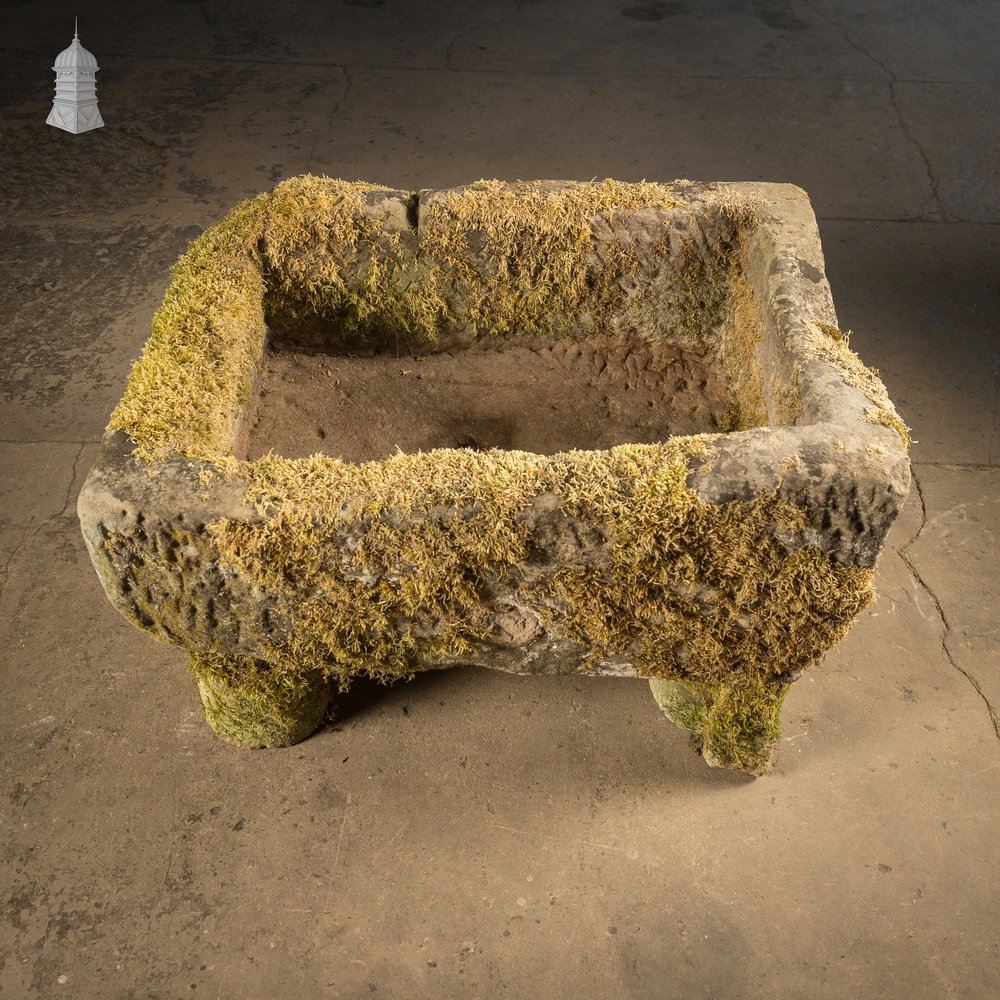 Stone Trough Planter / Sink with Legs