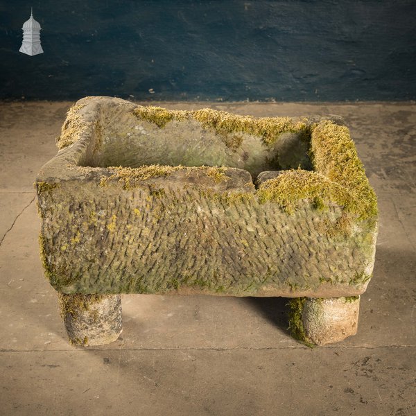 Stone Trough Planter / Sink with Legs