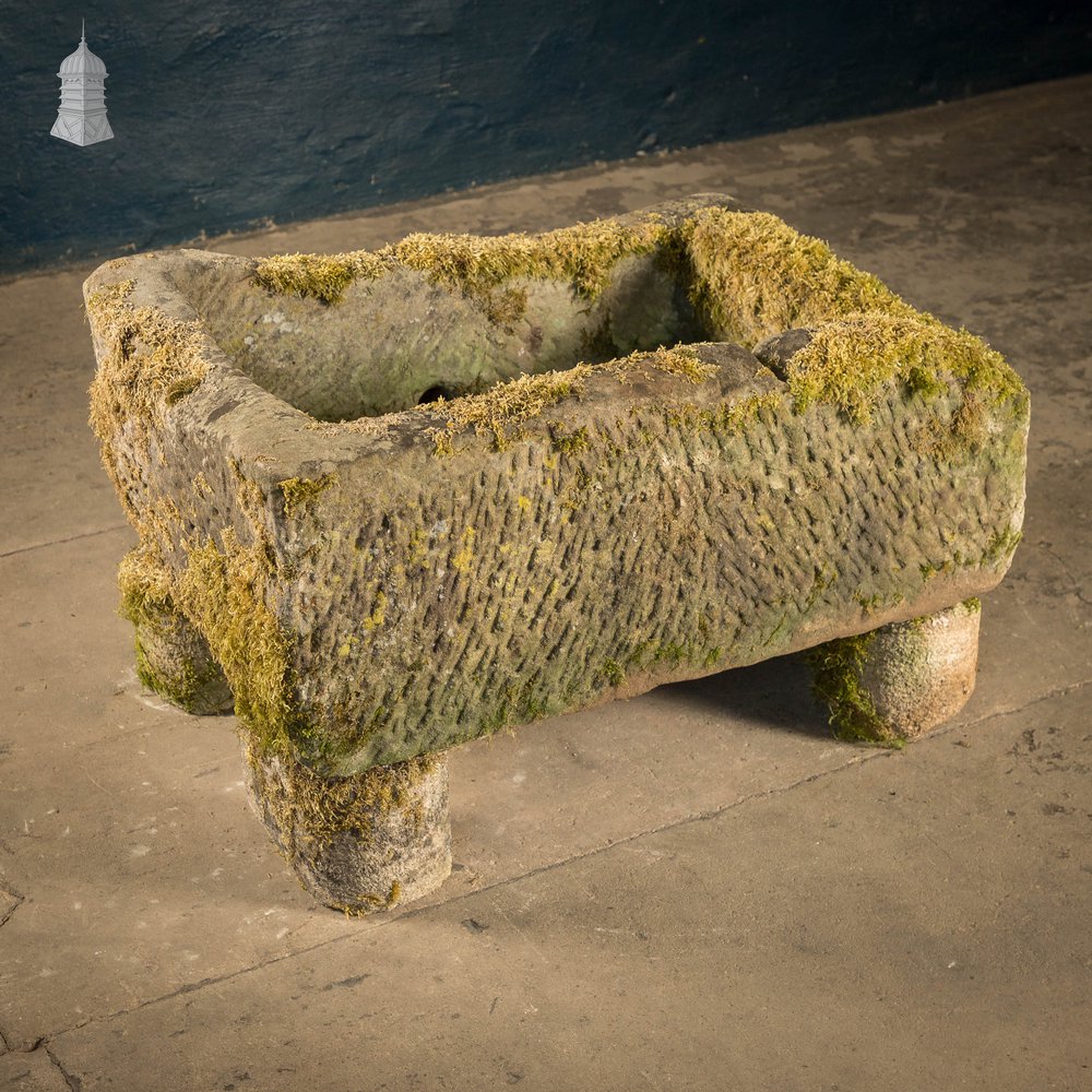 Stone Trough Planter / Sink with Legs